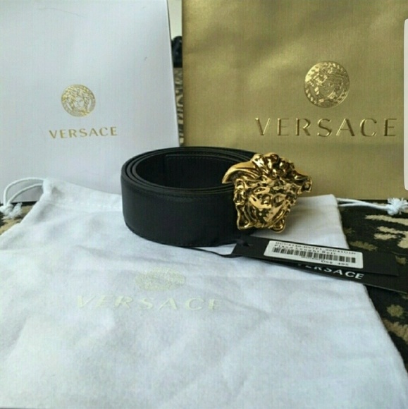 versace belt real